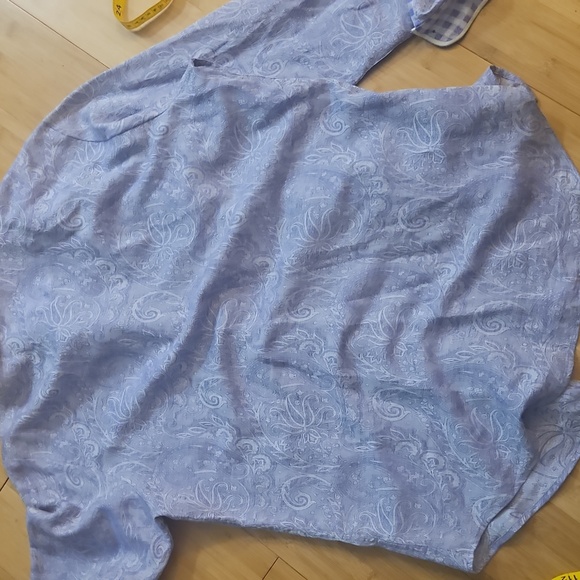 Robert Graham Purple Paisley Shirt - Picture 9 of 11